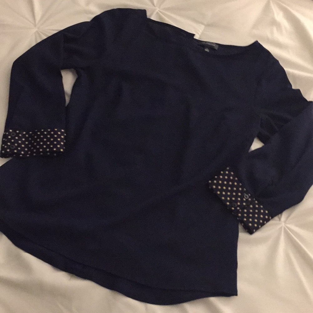 The Limited Navy Blouse - XS